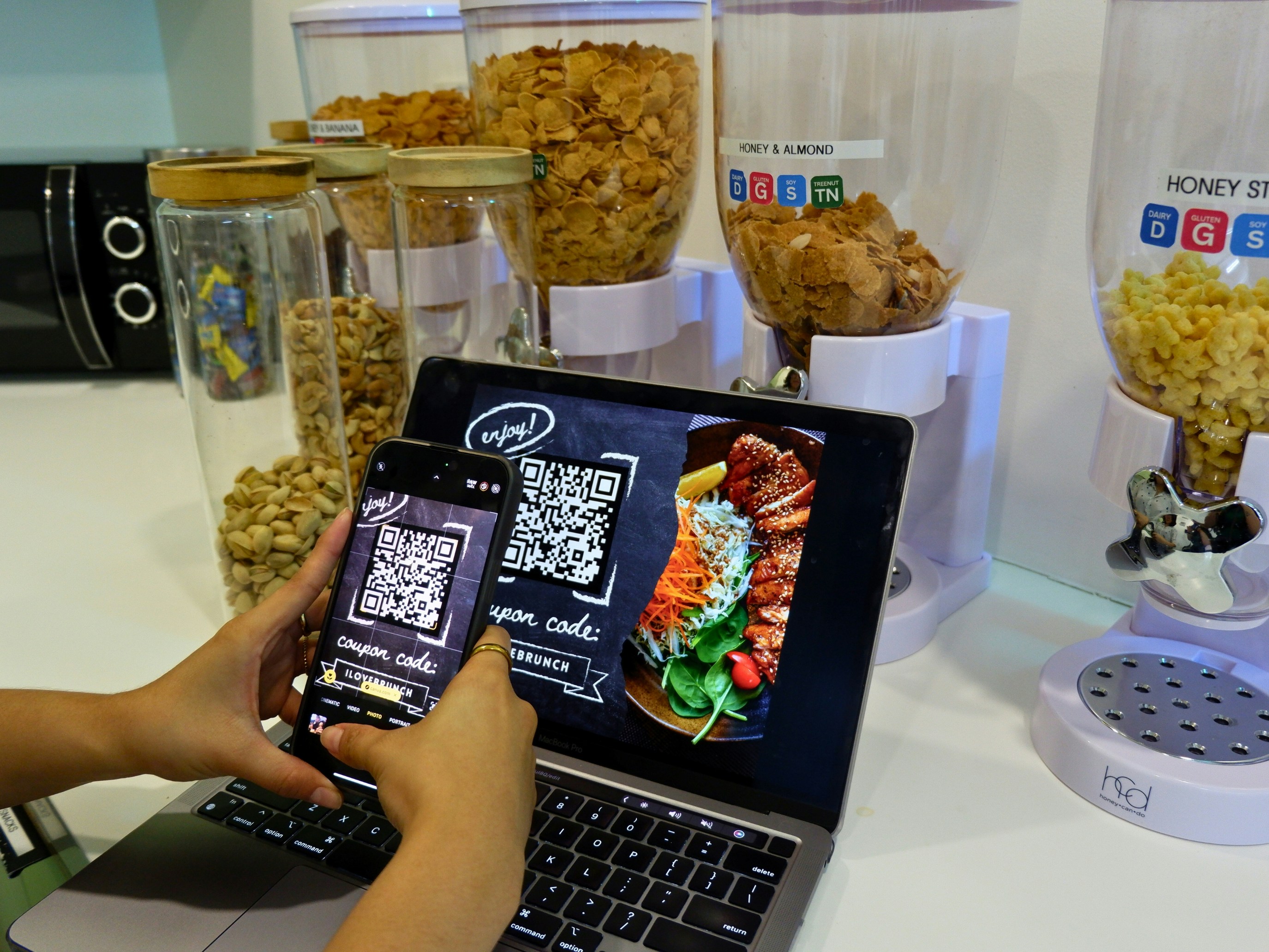 QR code ordering